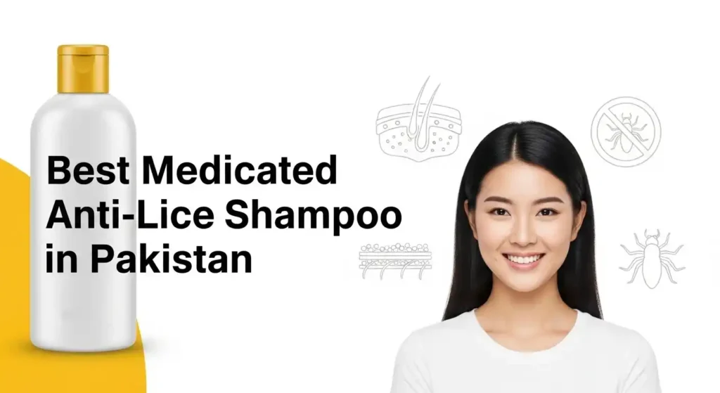 Best medicated anti-lice shampoo in Pakistan – fast relief from lice and nits.